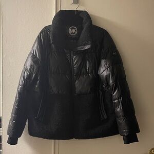 Michael Kors Women's Black Puffer Coat